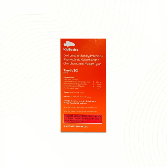 Tinylic DX 100ML Back 580x580