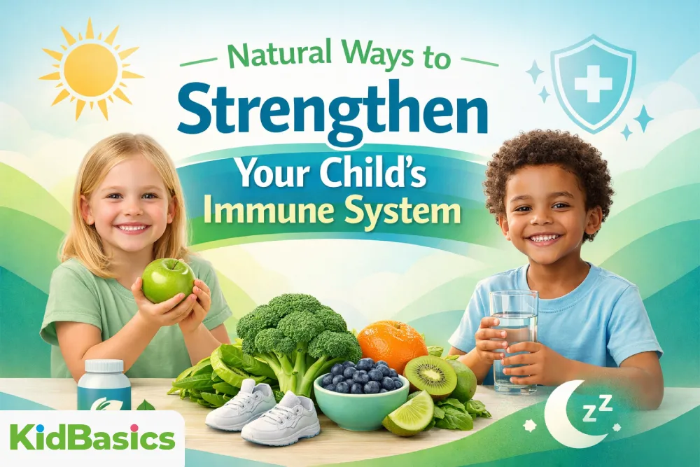 Natural Ways to Strengthen Your Child’s Immune System