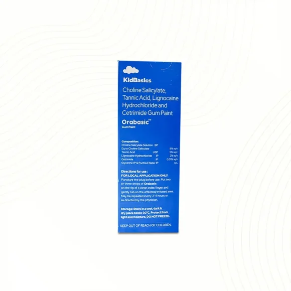 Orabasic Gum Paint 15ML Back 580x580