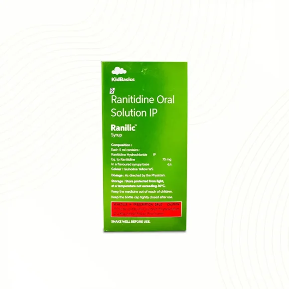 Ranilic Syrup 100ML Back 580x580